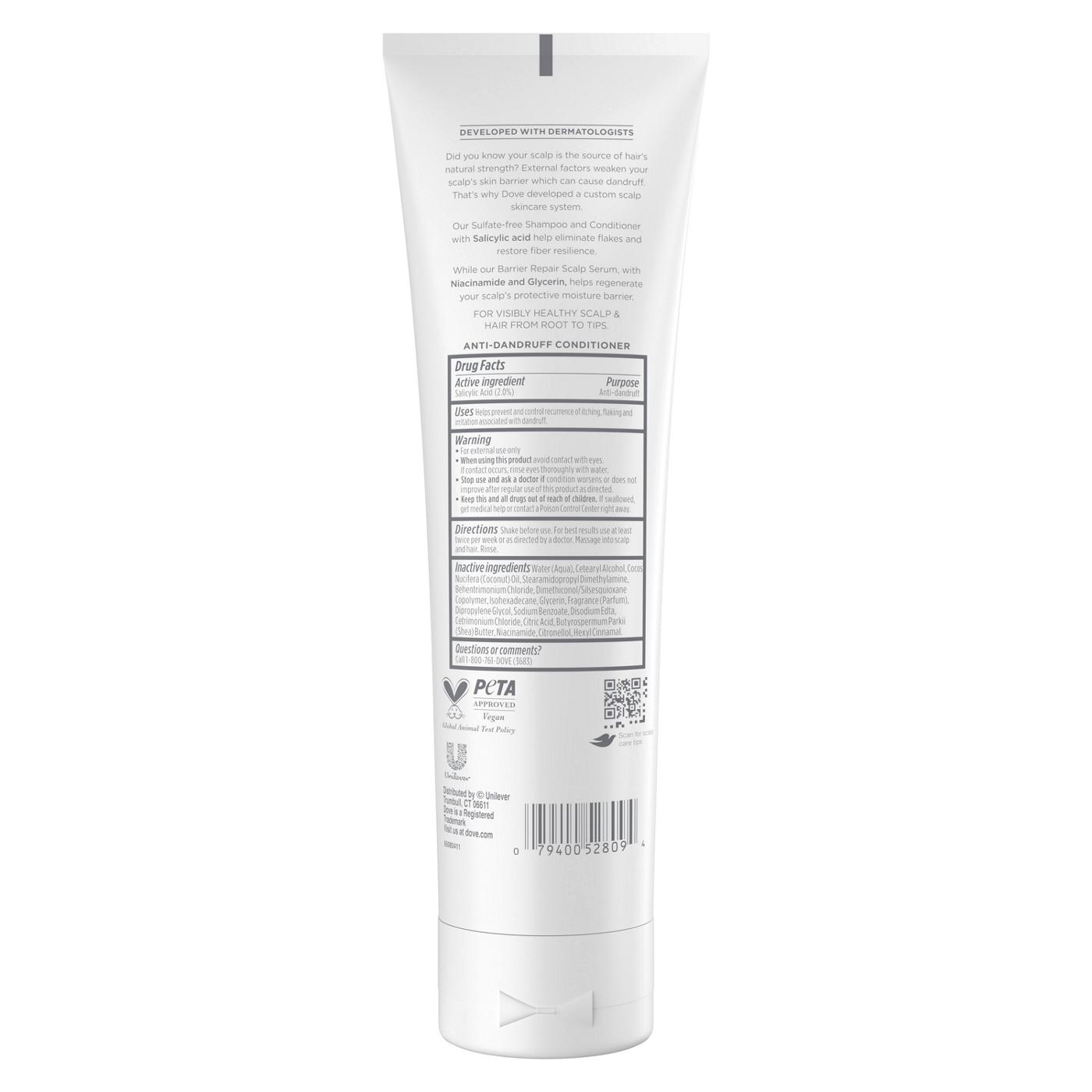 Dove Derma Scalp Dandruff Relief Conditioner; image 8 of 8