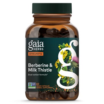 Gaia Herbs Berberine + Milk Thistle