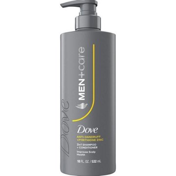 Dove Men+Care 2-in-1 Shampoo & Conditioner - Citrus, Anti-Dandruff + Pyrithione Zinc