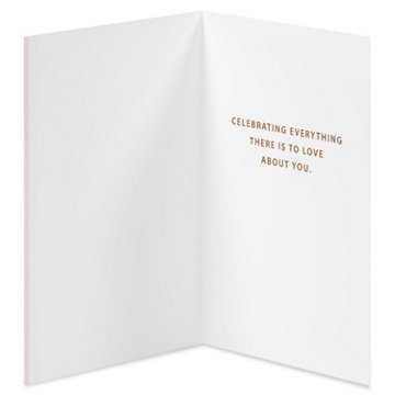 American Greetings Mother's Day Card for Mom - Celebrating Everything About You, 6.75" x 4.625"