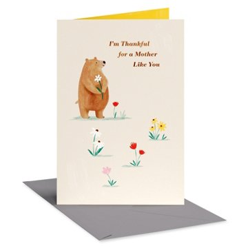 American Greetings Mother's Day Card for Mom - Thanks for Being There, 6.75" x 4.625"