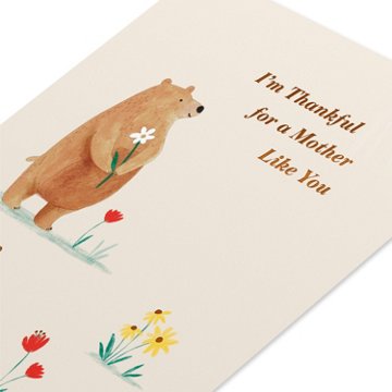 American Greetings Mother's Day Card for Mom - Thanks for Being There, 6.75" x 4.625"