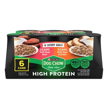 Dog Chow Purina High Protein Wet Adult Dog Food - Variety Pack