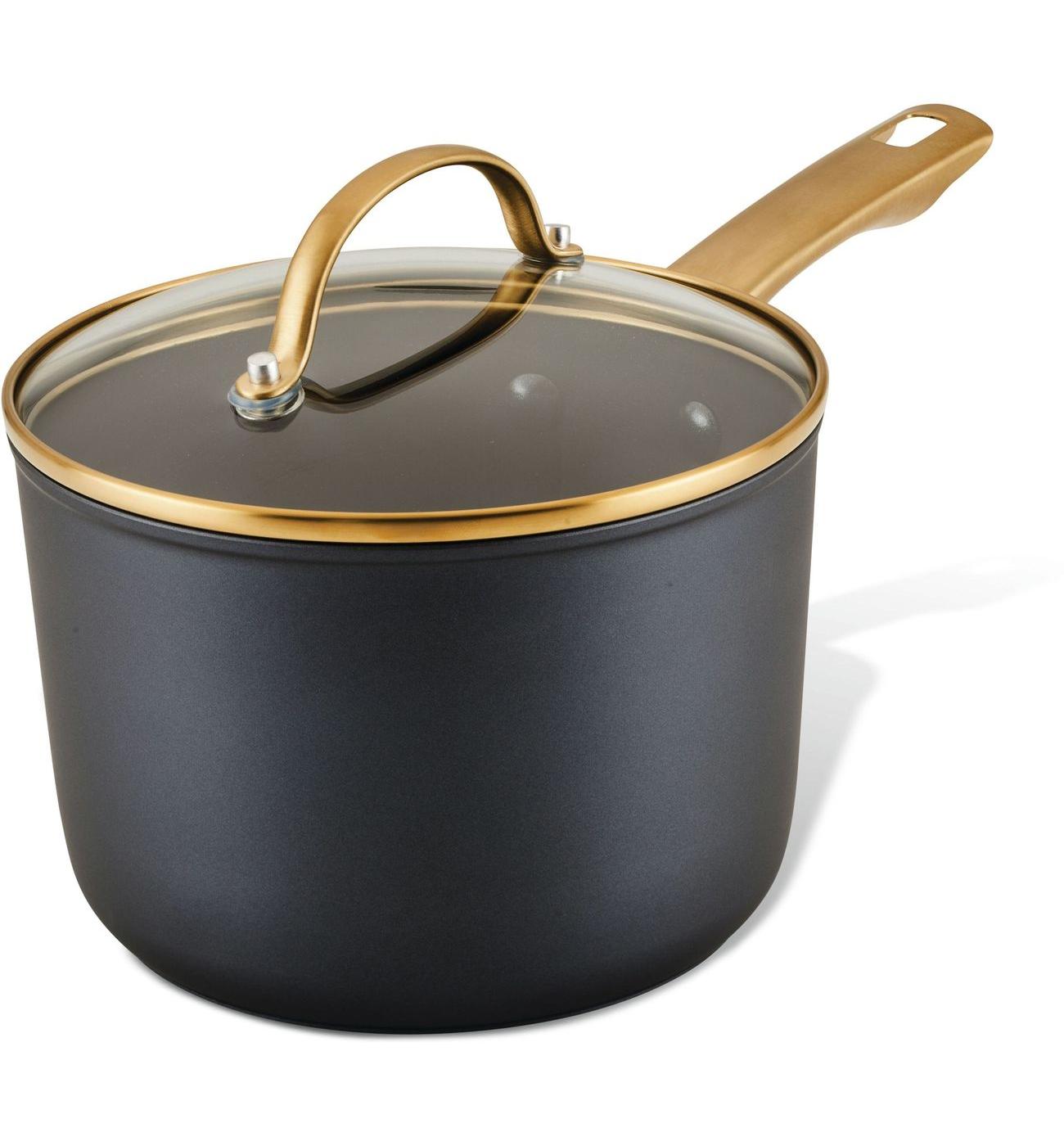 Farberware Ceramic Saucepan - Black; image 1 of 3