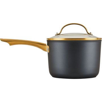 Farberware Ceramic Saucepan - Black, 3 qt