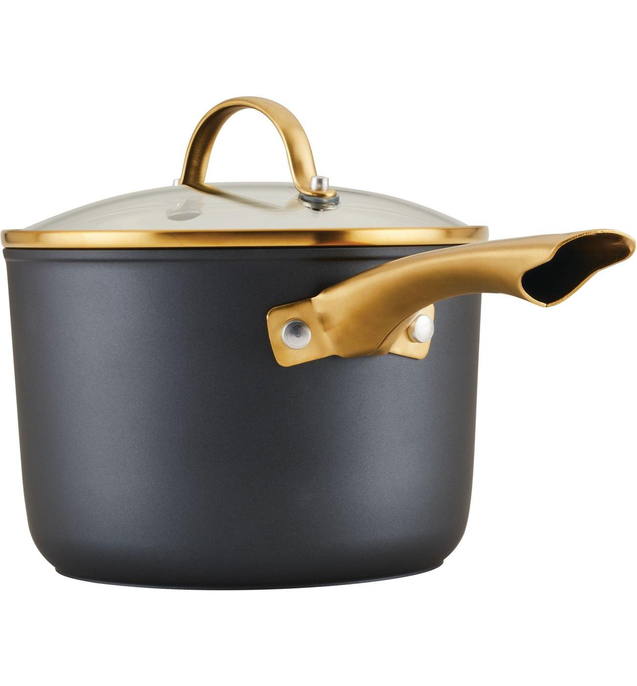 Farberware Ceramic Saucepan - Black; image 3 of 3