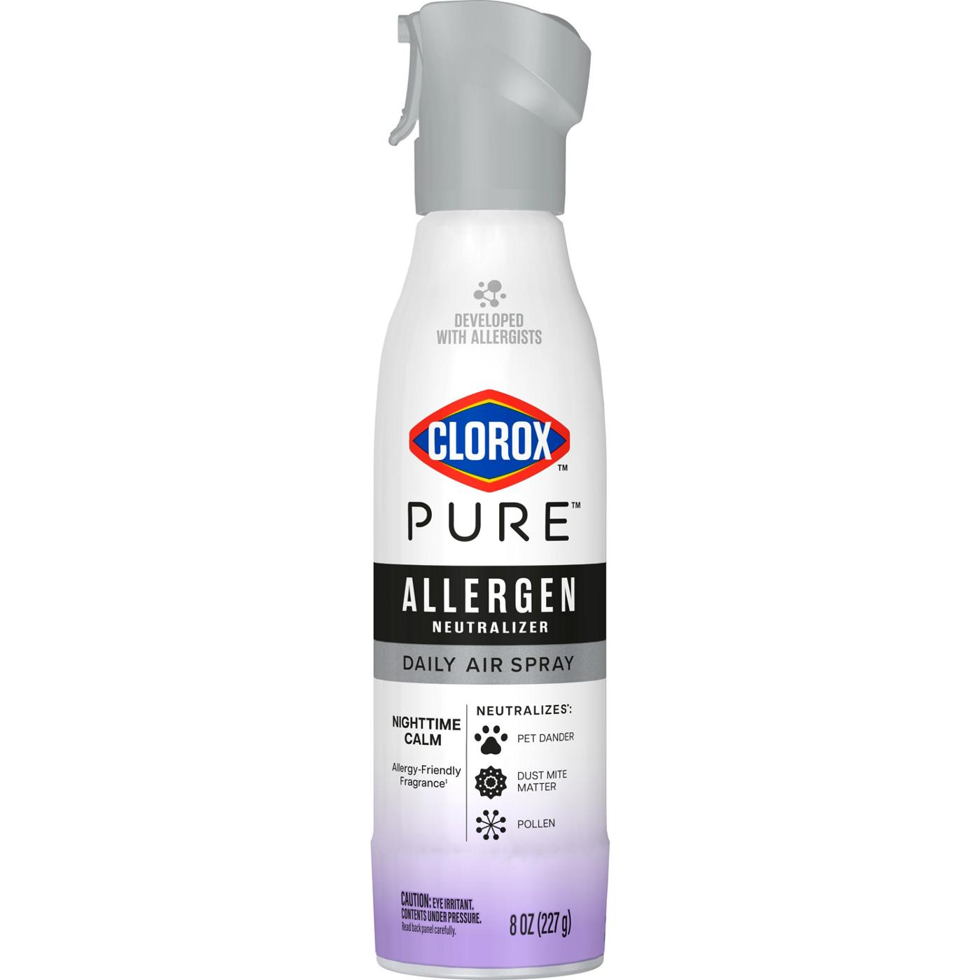Clorox Clorox PURE Allergen Neutralizer Daily Air Spray - Nighttime Calm; image 4 of 13