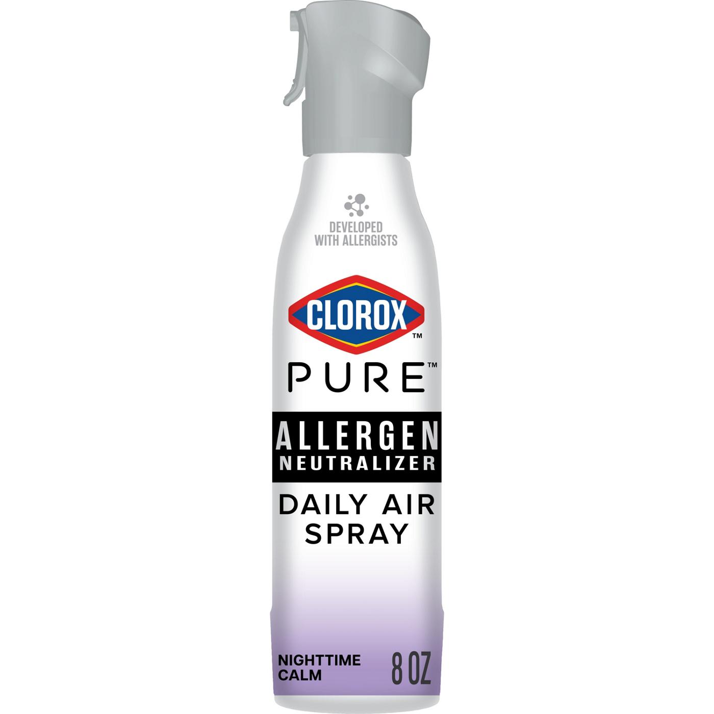 Clorox Clorox PURE Allergen Neutralizer Daily Air Spray - Nighttime Calm; image 1 of 13