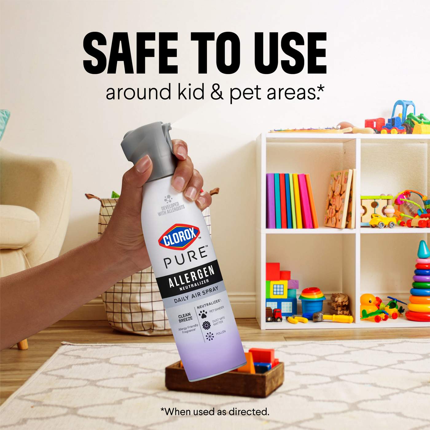 Clorox Clorox PURE Allergen Neutralizer Daily Air Spray - Nighttime Calm; image 12 of 13