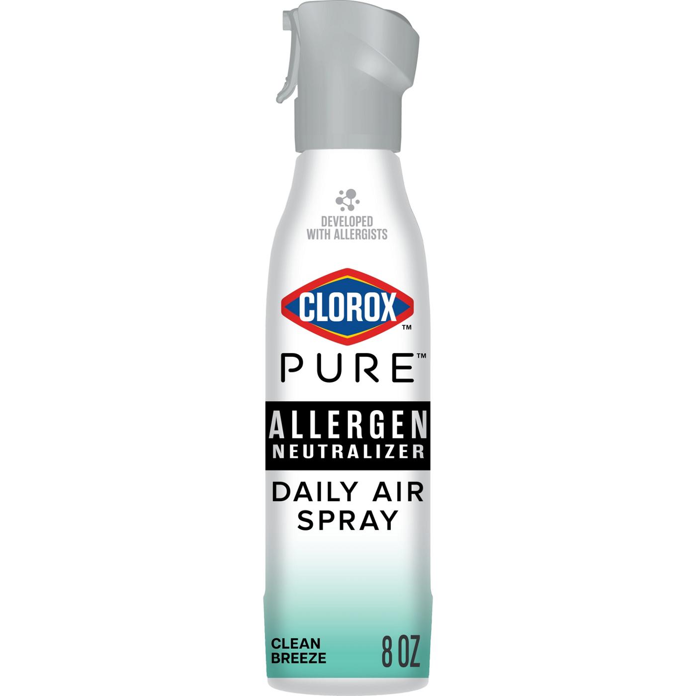 Clorox Clorox PURE Allergen Neutralizer Daily Air Spray - Clean Breeze; image 1 of 14