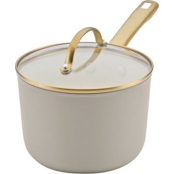 Farberware Ceramic Saucepan - Tan, 3 qt