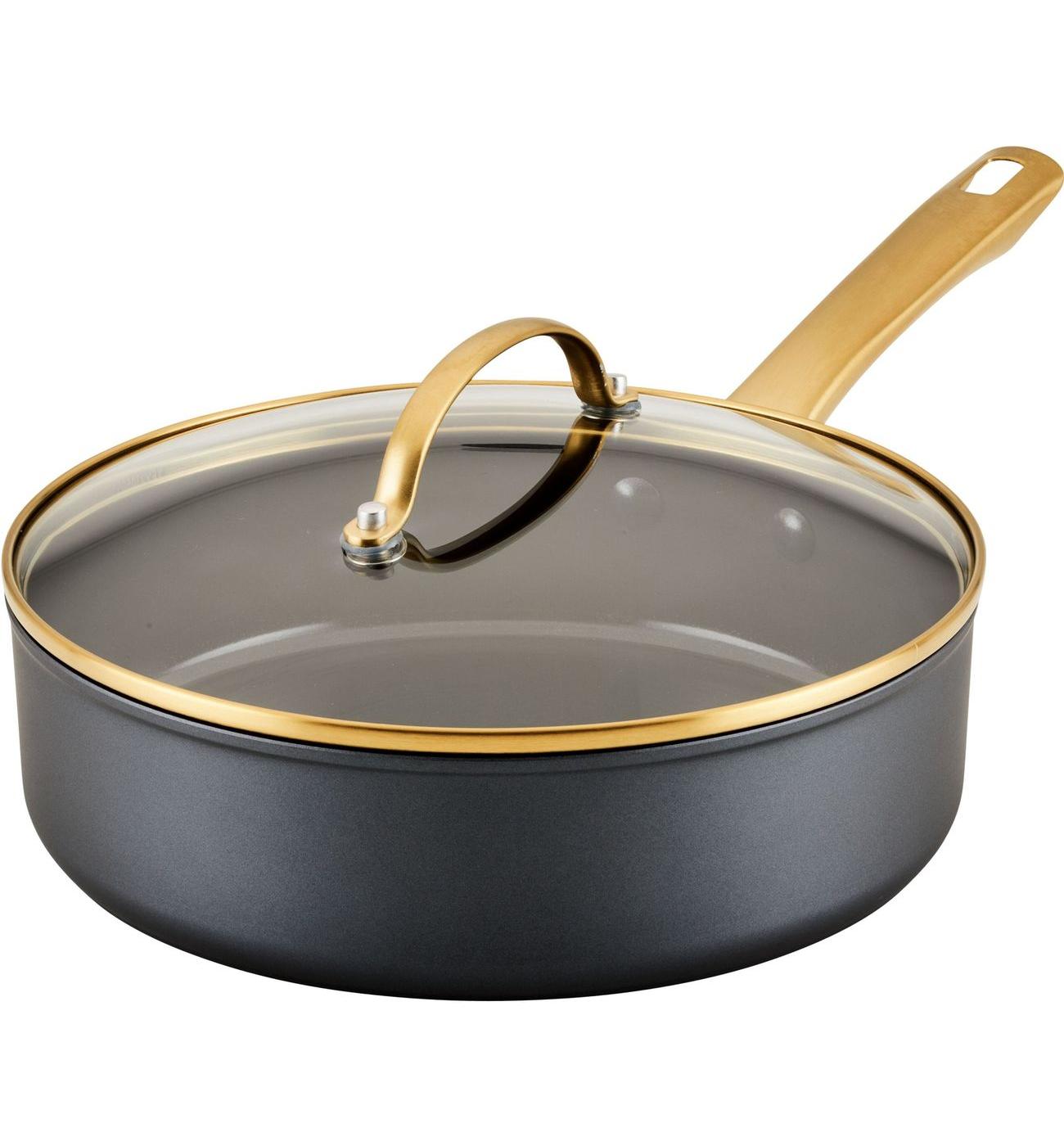 Farberware Ceramic Saute Pan - Black; image 1 of 3