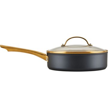 Farberware Ceramic Saute Pan - Black, 3 qt