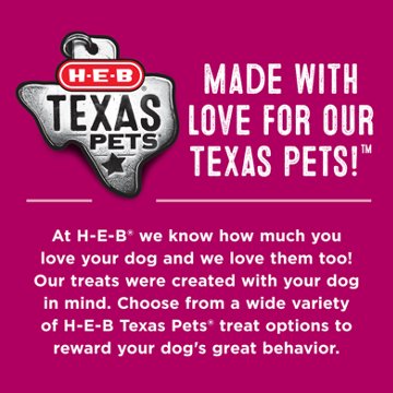H-E-B Texas Pets Knot Bones - Peanut Butter