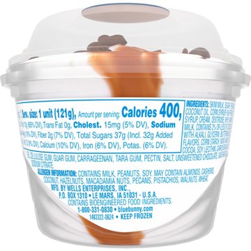 Blue Bunny Bunny Tracks Load'd Sundae