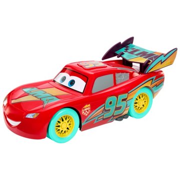 Mattel Disney Pixar Cars Lights & Sound Lightning McQueen Day Racecar