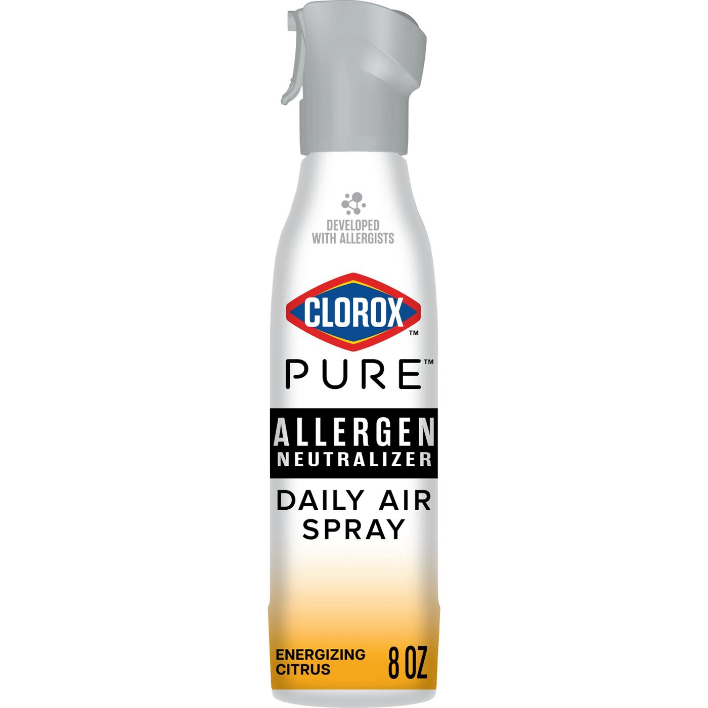 Clorox Clorox PURE Allergen Neutralizer Daily Air Spray - Energizing Citrus; image 1 of 13