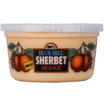 Blue Bell Orange Sherbet, 1 qt