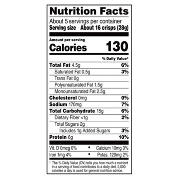 Quaker Tangy Barbecue 6g Protein Rice Crisps, 5.2 oz