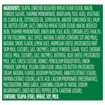 Sea Cuisine Frozen Tilapia Fillets Family Size - Garlic Bread Crusted, 5 ct