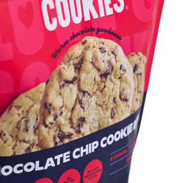Love & Cookies Chocolate Chip Frozen Gourmet Cookie Dough, 12 oz