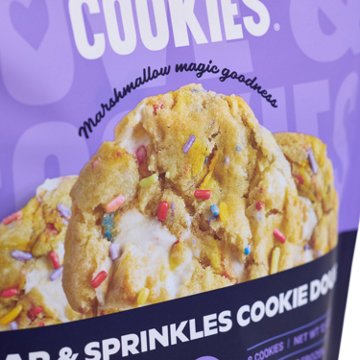 Love & Cookies Sugar & Sprinkles Frozen Gourmet Cookie Dough, 12 oz