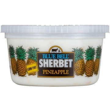 Blue Bell Pineapple Sherbet, 1 qt