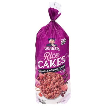 Quaker Caramel Chocolate Chip Rice Cakes, 7.4 oz