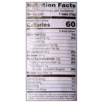 Quaker Caramel Chocolate Chip Rice Cakes, 7.4 oz