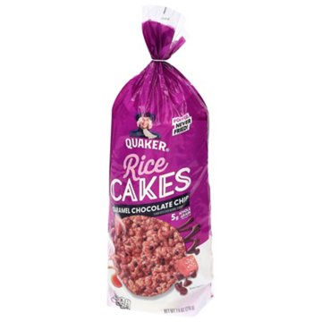 Quaker Caramel Chocolate Chip Rice Cakes, 7.4 oz