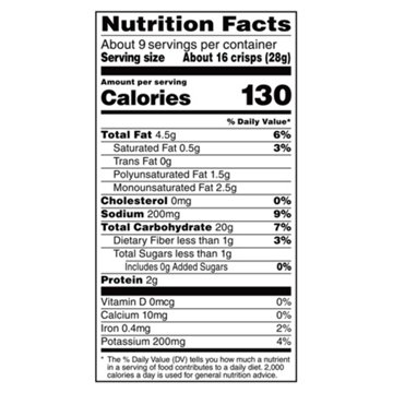 Quaker Jalapeño Cheddar Rice Crisps - Family Size, 8.5 oz