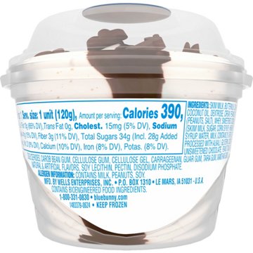 Blue Bunny Peanut Butter Bunny Load'd Sundae