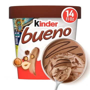 Kinder Bueno Hazelnut Flavored Frozen Dairy Dessert