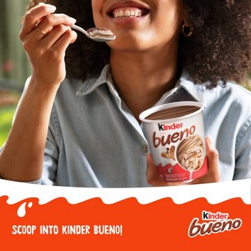 Kinder Bueno Hazelnut Flavored Frozen Dairy Dessert