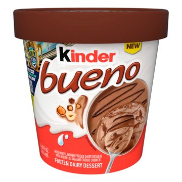 Kinder Bueno Hazelnut Flavored Frozen Dairy Dessert