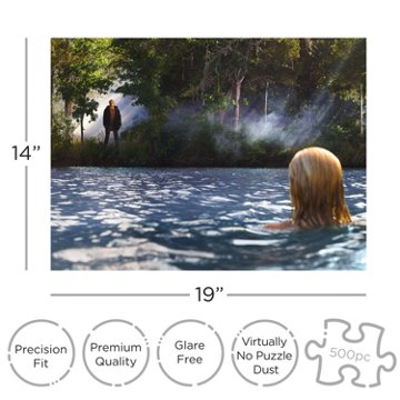 Aquarius Friday the 13th Jigsaw Puzzle, 500 pc