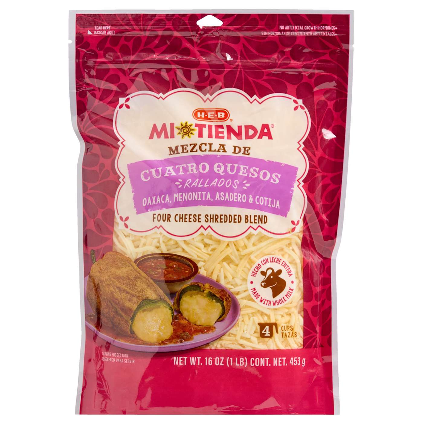 Mi Tienda Cuatro Quesos Rallado Shredded Cheese; image 1 of 2