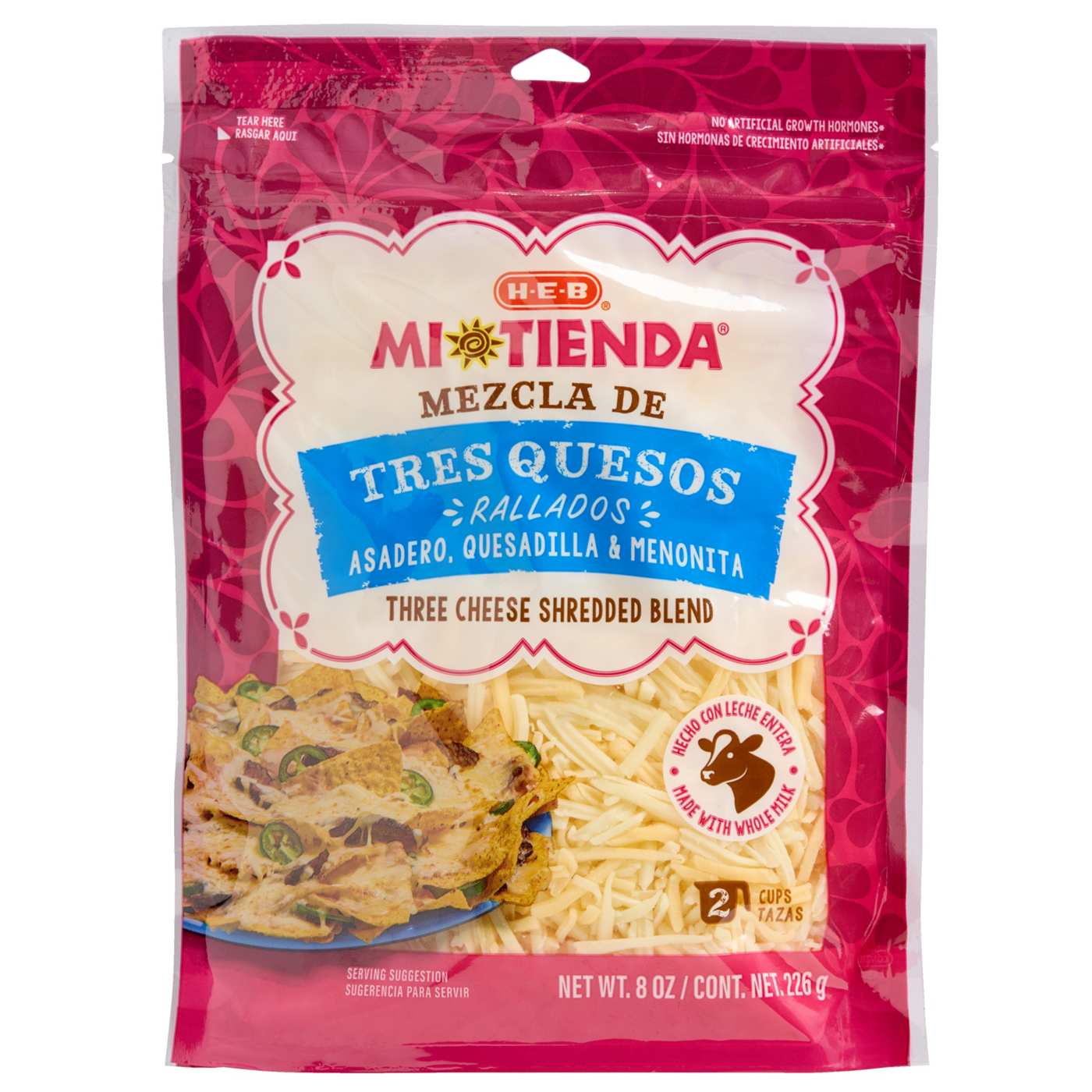 Mi Tienda Three Cheese Blend Shredded Cheese; image 1 of 2