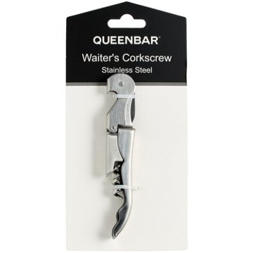 Queenbar Stainless Steel Waiter's Corkscrew