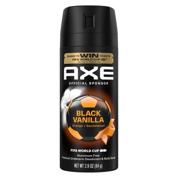 AXE 72 Hr Fine Fragrance Collection Aluminum Free Body Spray - Black Vanilla