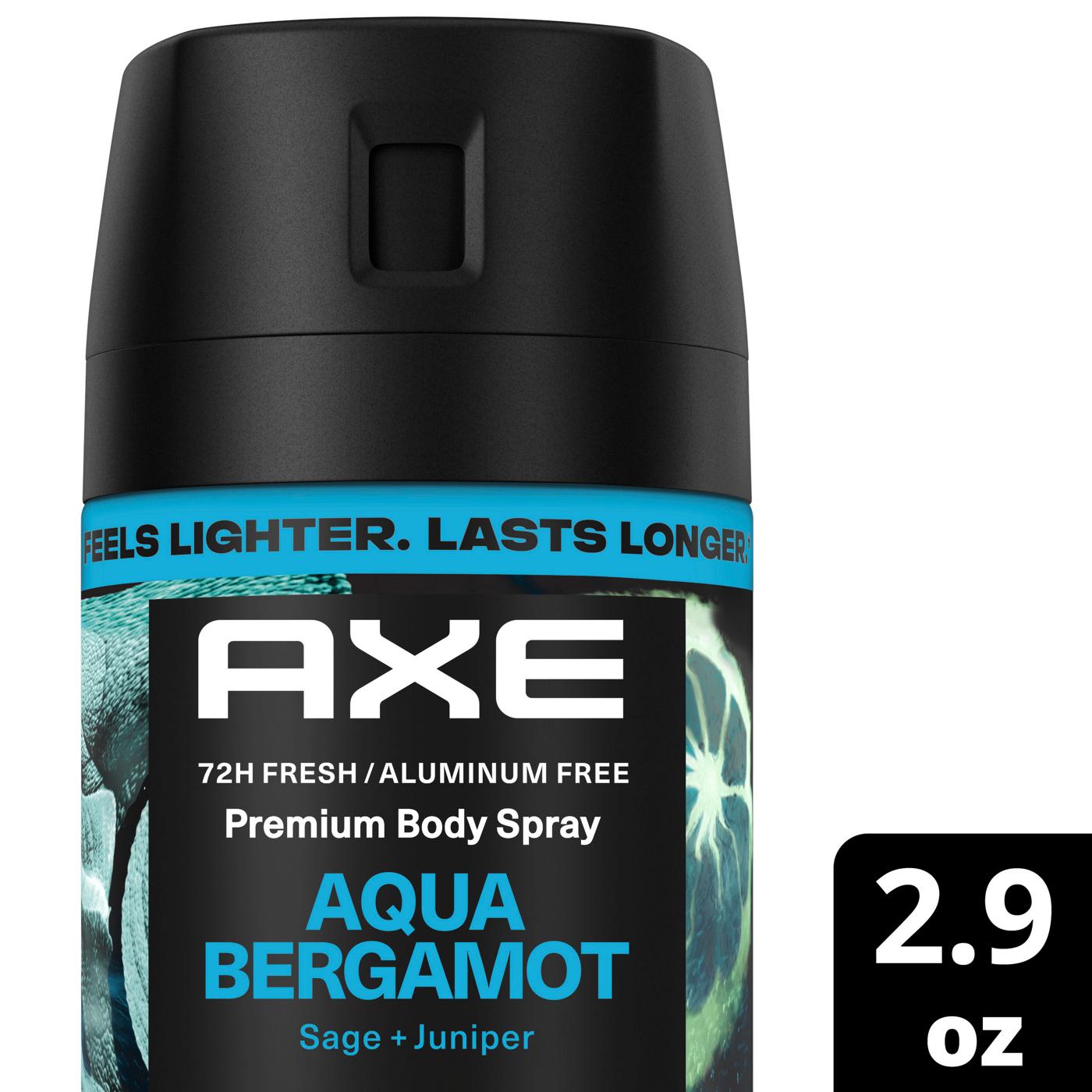 AXE 72 Hr Fine Fragrance Collection Aluminum Free Body Spray - Aqua Bergamot; image 5 of 5