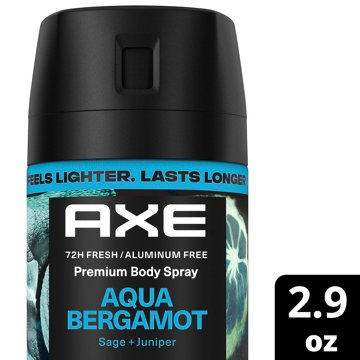 AXE 72 Hr Fine Fragrance Collection Aluminum Free Body Spray - Aqua Bergamot