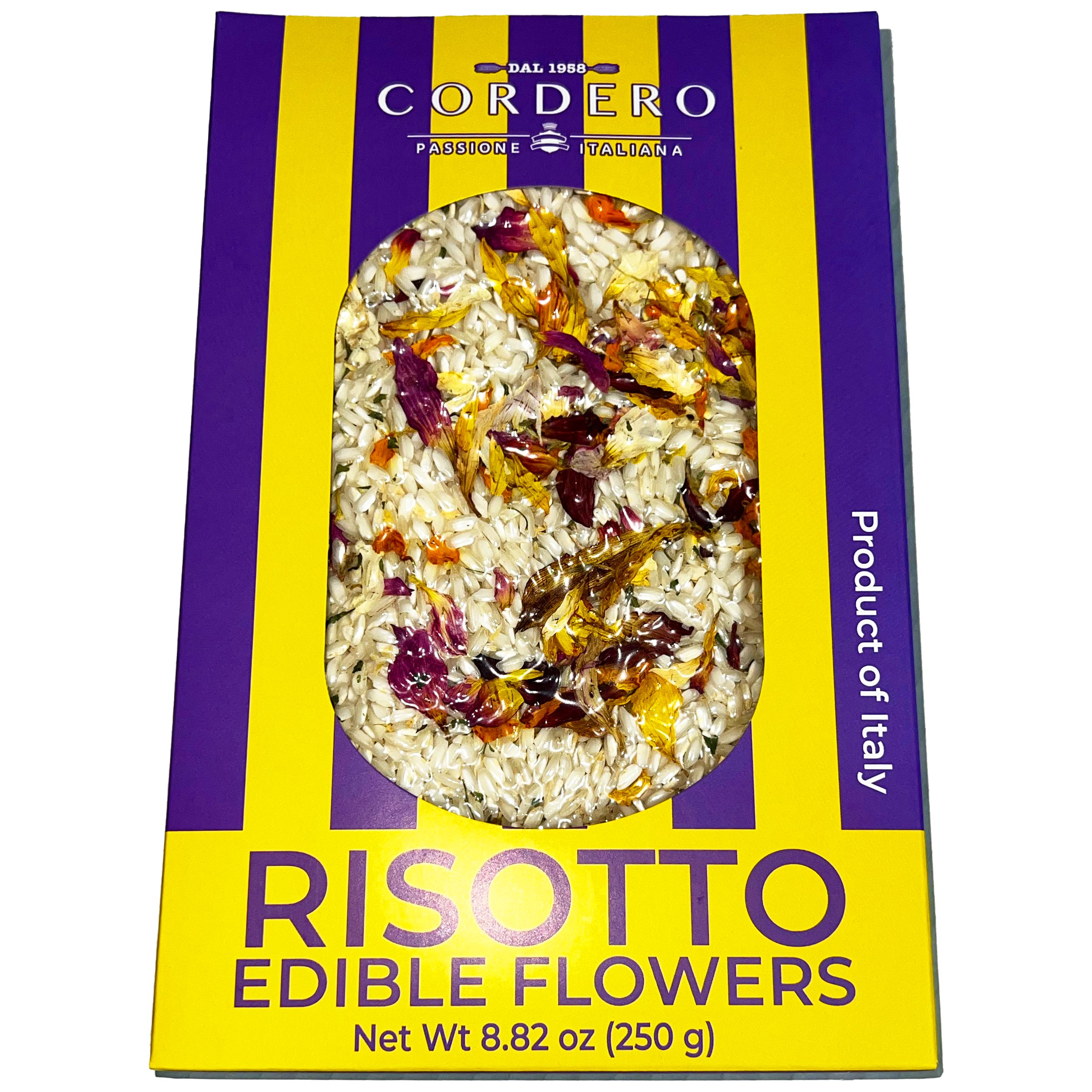Cordero 1958 Risotto Edible Flowers, 8.82 oz | Central Market - Really ...