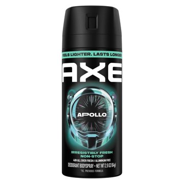 AXE 48 Hr Aluminum Free Deodorant Body Spray - Apollo