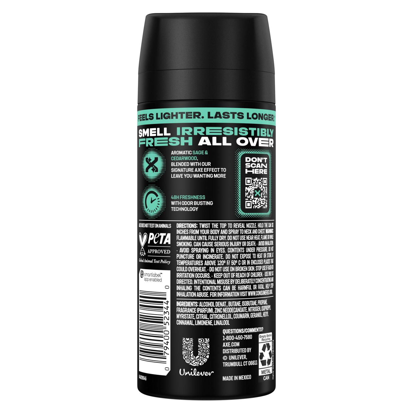 AXE 48 Hr Aluminum Free Deodorant Body Spray - Apollo; image 2 of 4