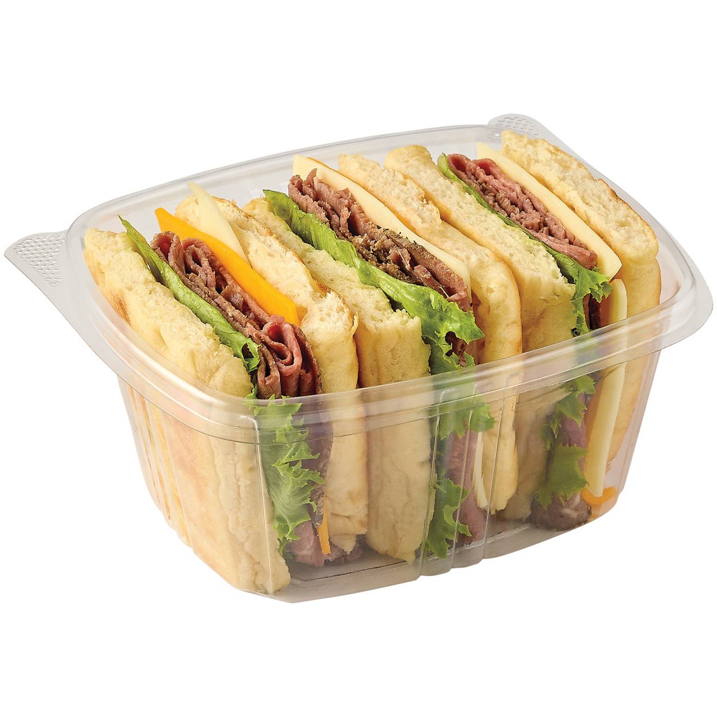 Meal Simple by H-E-B Roast Beef Ciabatta Sliders; image 1 of 3