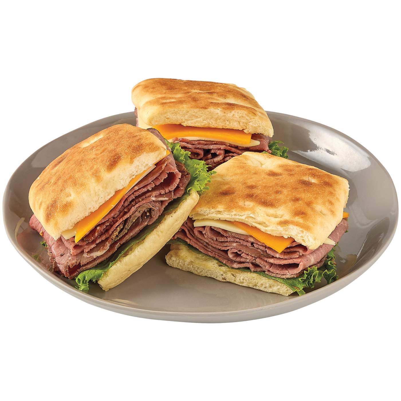 Meal Simple by H-E-B Roast Beef Ciabatta Sliders; image 3 of 3