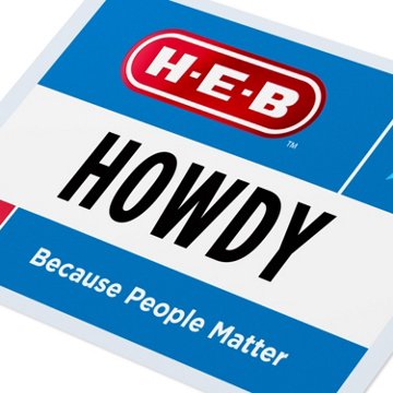 H-E-B Brand Shop Thinking of You Card for Anyone (Howdy)