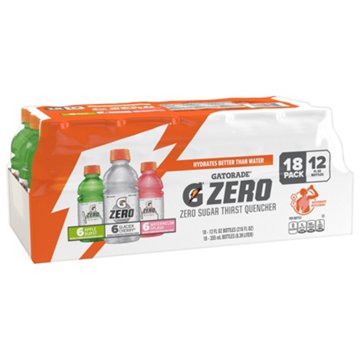 Gatorade Zero Thirst Quencher Variety Pack 18 pk Bottles