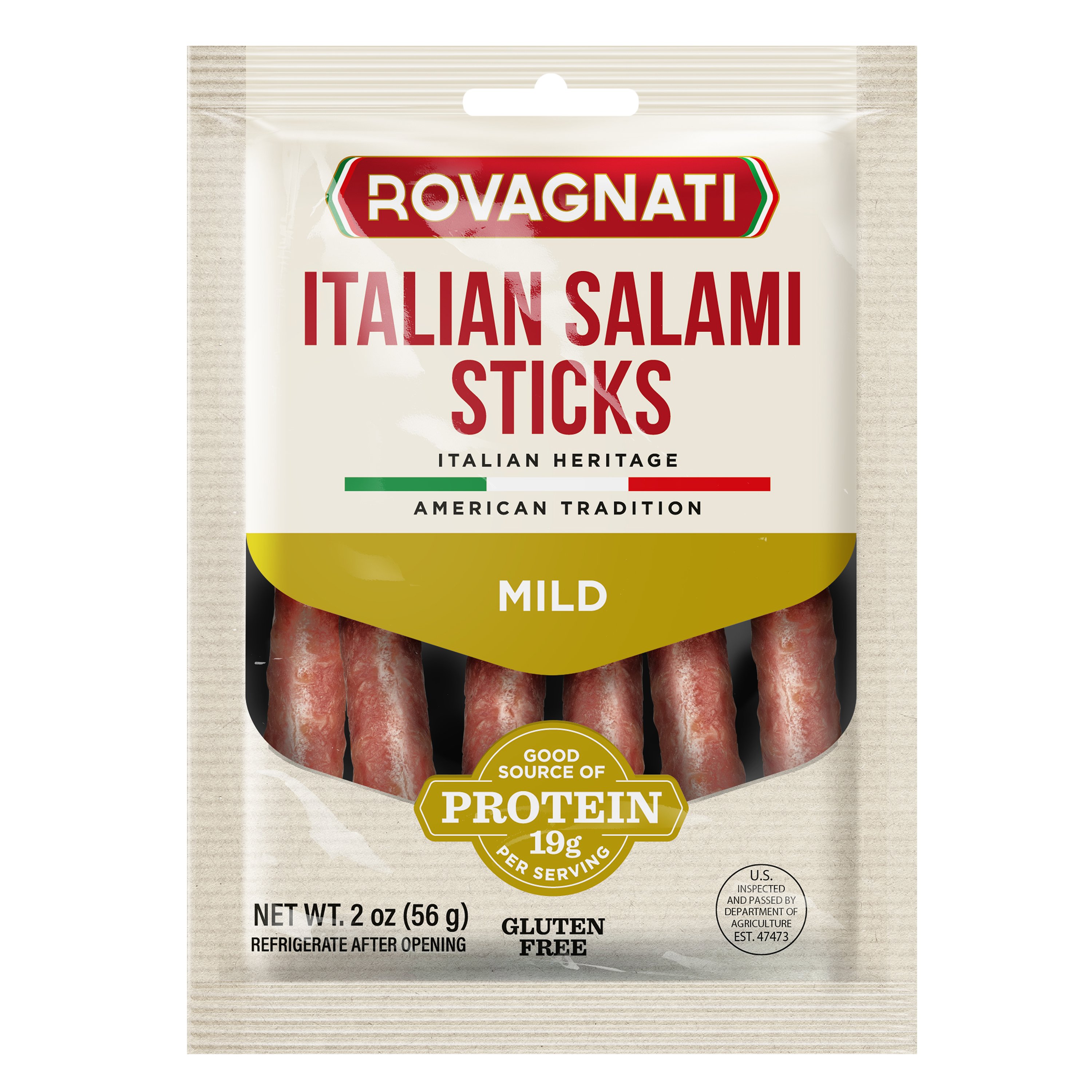 Borgo Rovganati Italian Salami Sticks - Mild - Shop Meat at H-E-B